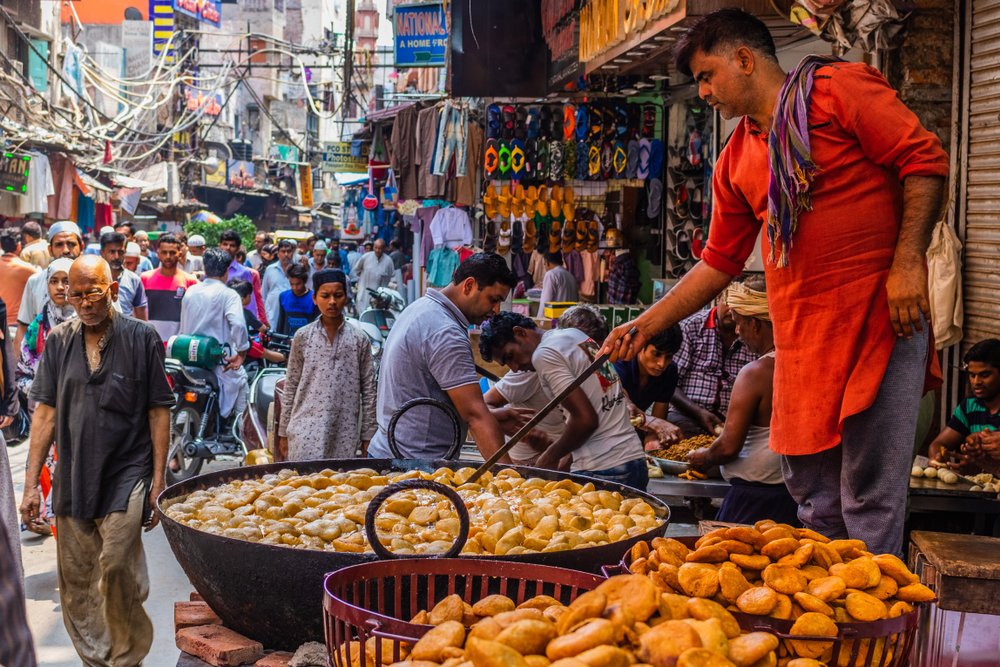 Street food, Delhi