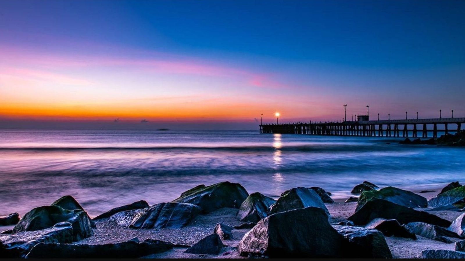 Rock Beach, Puducherry