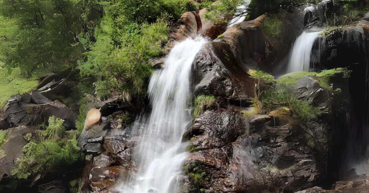 Waterfalls in the Parvathty Valley