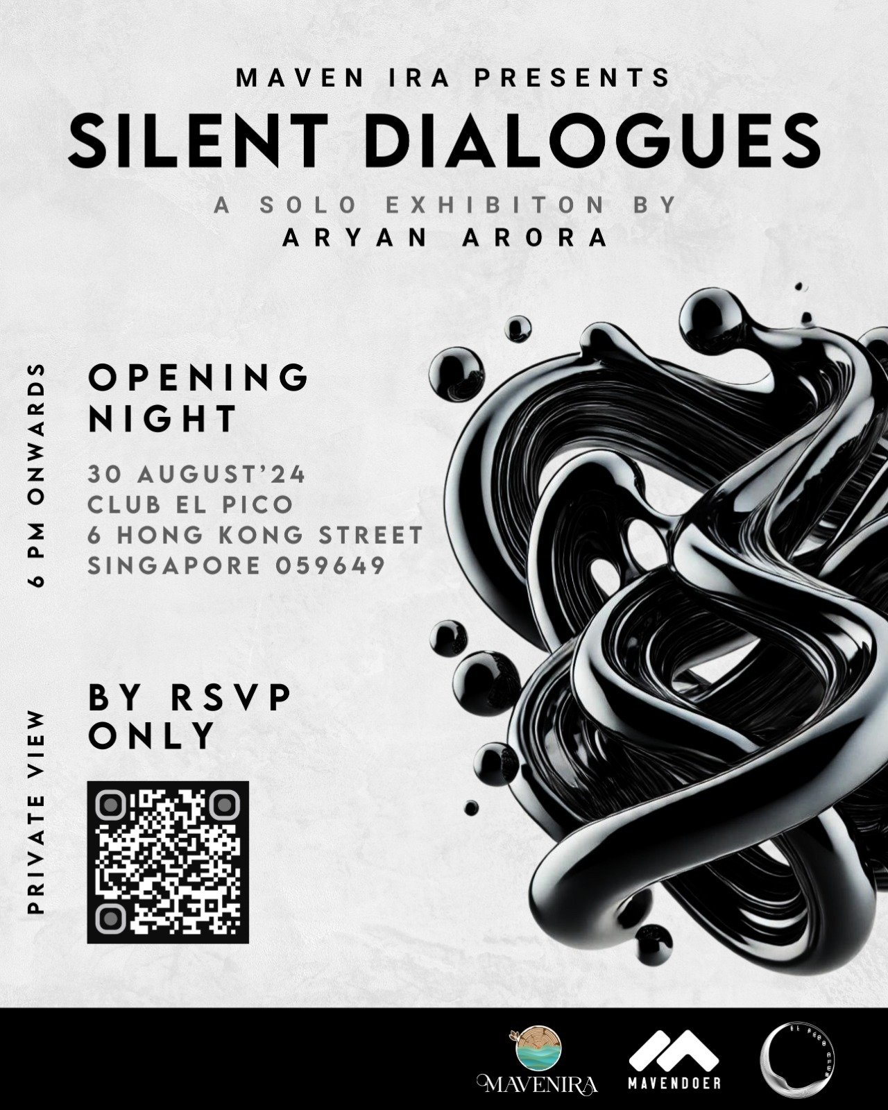 Silent Dialogues – A solo Exhibition by Aryan Arora