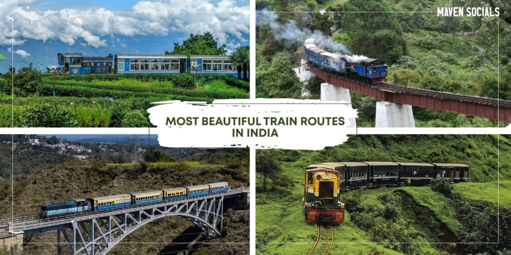 Most Beautiful Train Routes in India