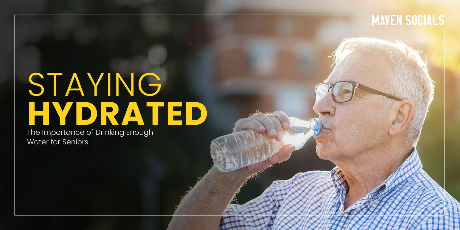 Staying Hydrated: The Importance of Drinking Enough Water for Seniors