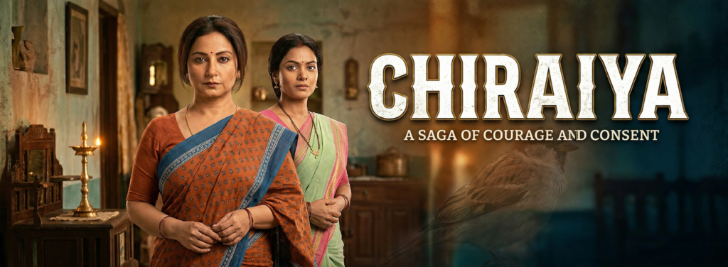 Chiraiya Web Series, Chiraiya JioHotstar, Divya Dutta Chiraiya, Marital Consent Drama, Hindi Adaptation of Sampurna, Siddharth Shaw, Indian Social Thriller 2026, SVF Entertainment, Shashant Shah Director, Women Empowerment Series India