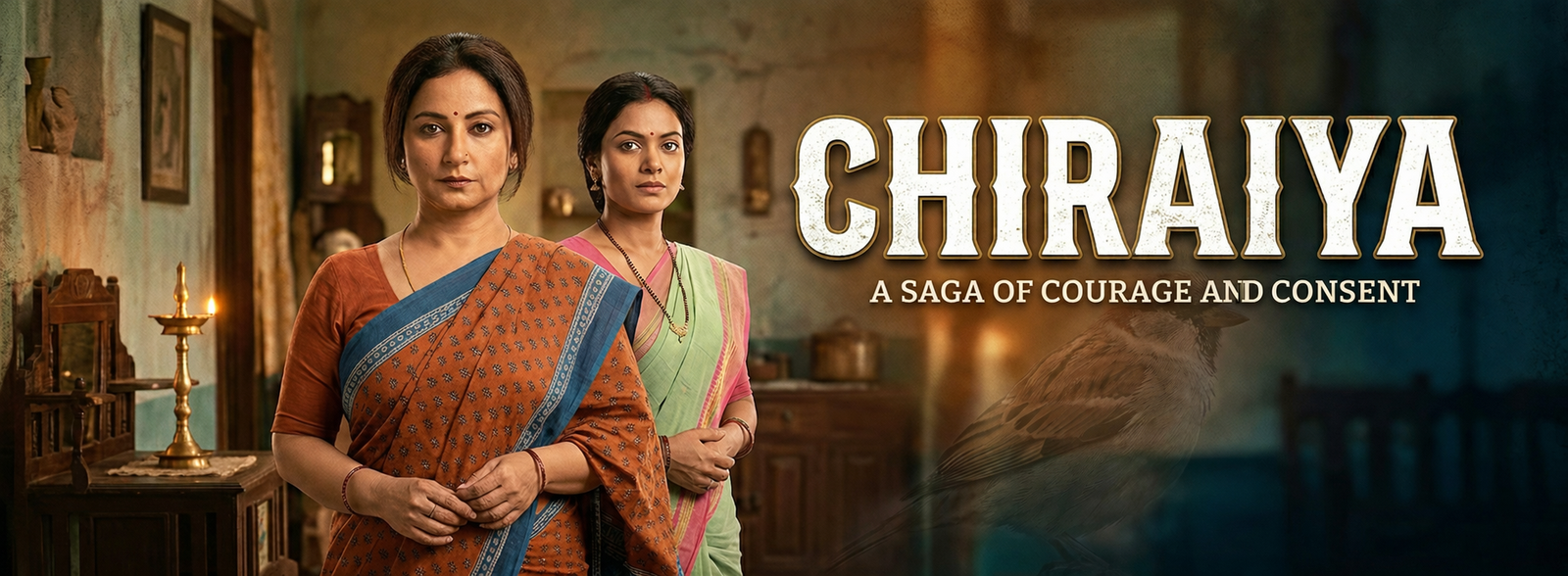 Chiraiya Web Series, Chiraiya JioHotstar, Divya Dutta Chiraiya, Marital Consent Drama, Hindi Adaptation of Sampurna, Siddharth Shaw, Indian Social Thriller 2026, SVF Entertainment, Shashant Shah Director, Women Empowerment Series India