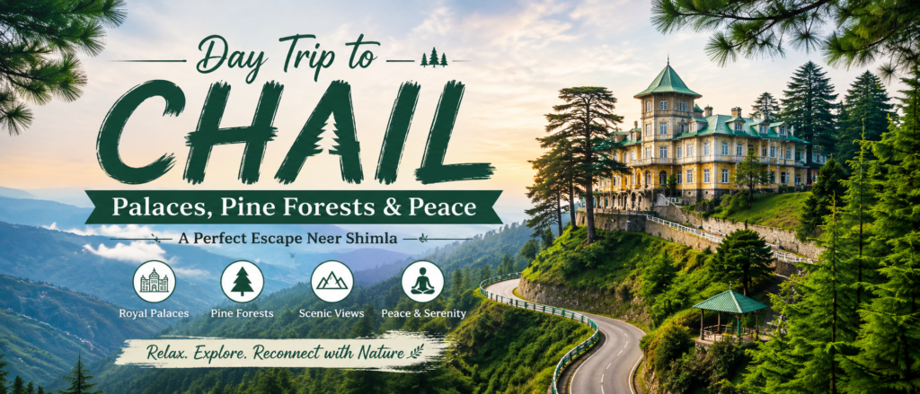 Day Trip to Chail: Palaces, Pine Forests & Peace