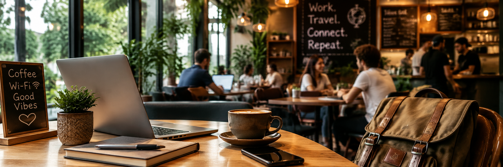 Discover how remote workers and digital nomads can overcome isolation while staying productive. Learn smart strategies for balancing café culture, coworking spaces, community interactions, and remote work routines.